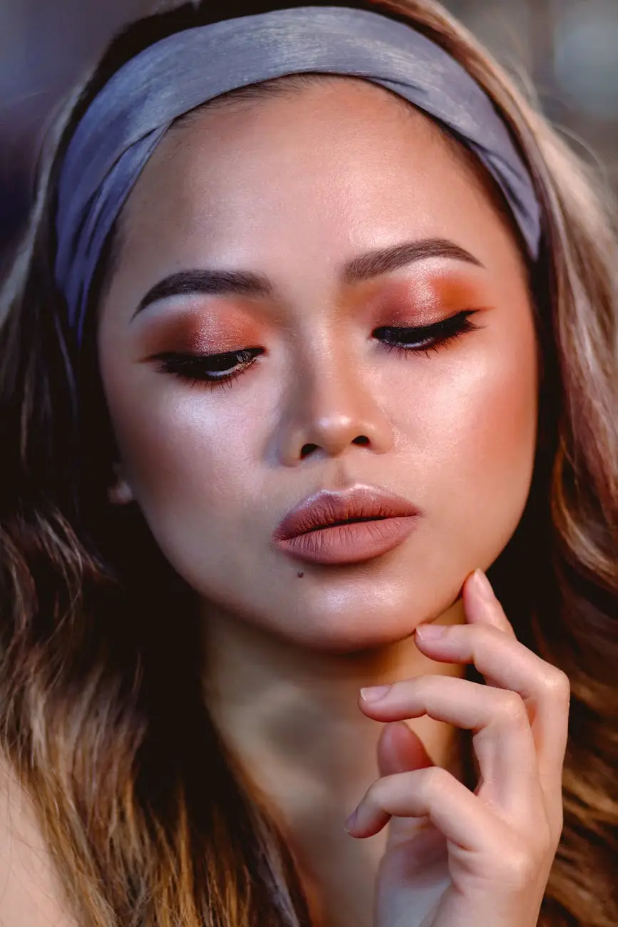 close up shot of a pretty woman